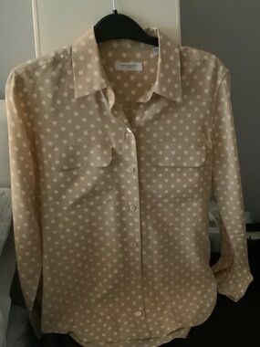 Equipment silk blouse